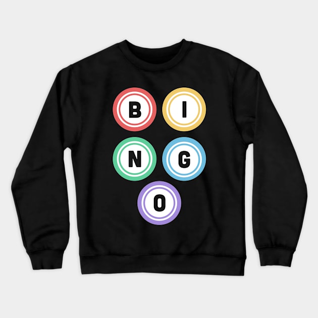 BINGO Balls Crewneck Sweatshirt by MeatMan